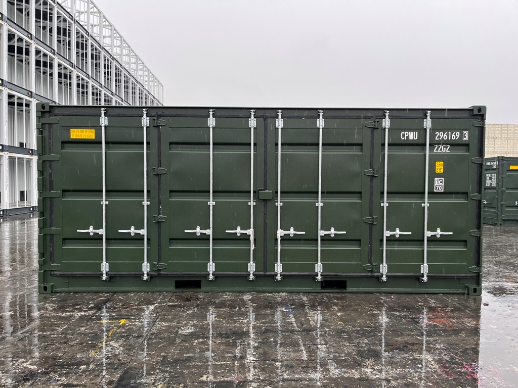 used 20ft open side / full side access container