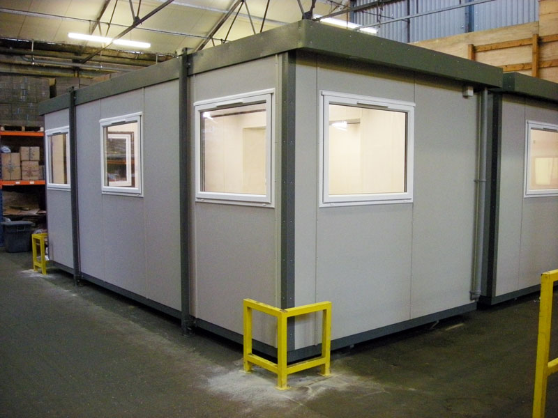 40ft x 10ft jackleg office cabin