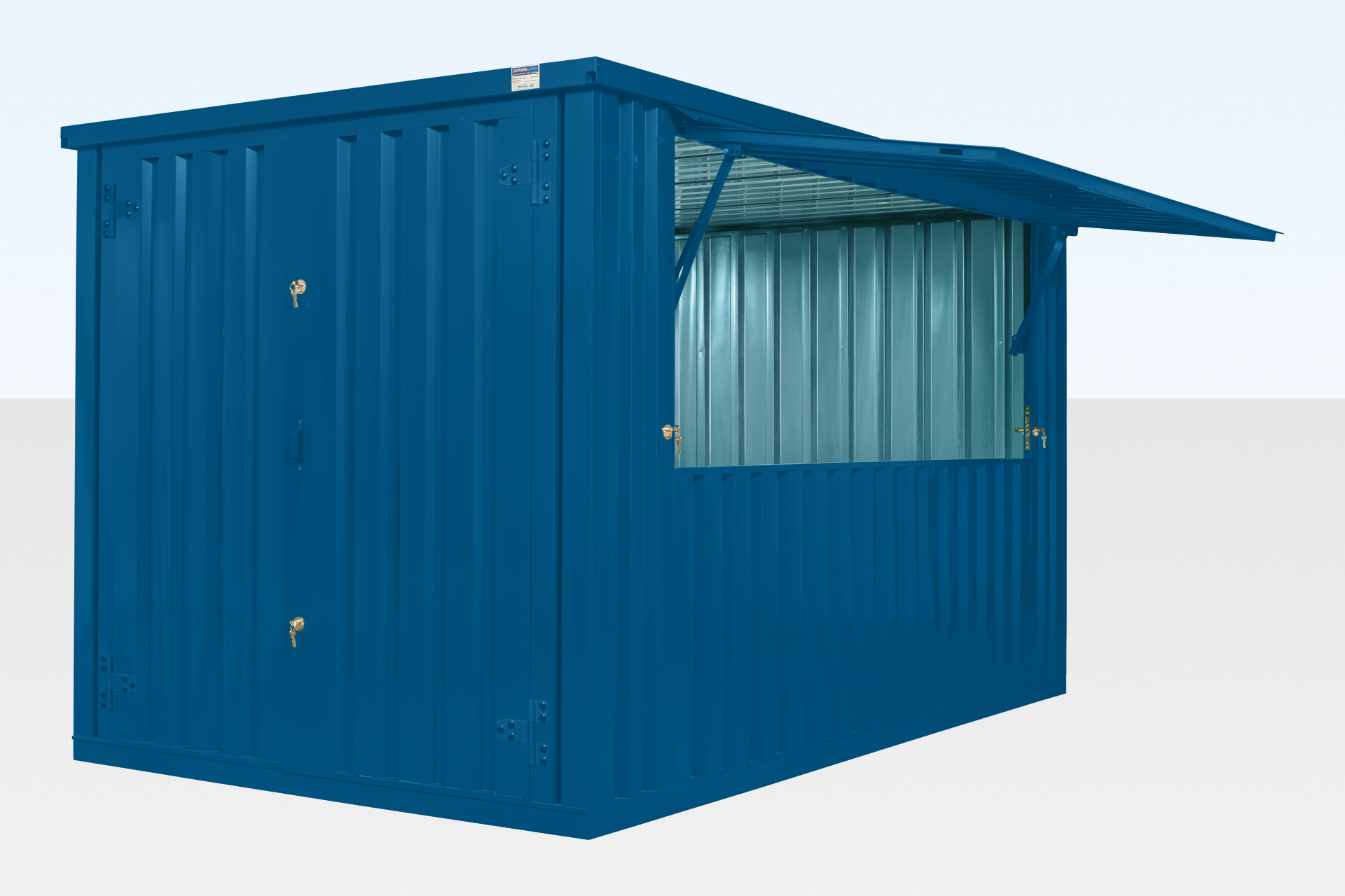 4m flat pack kiosk