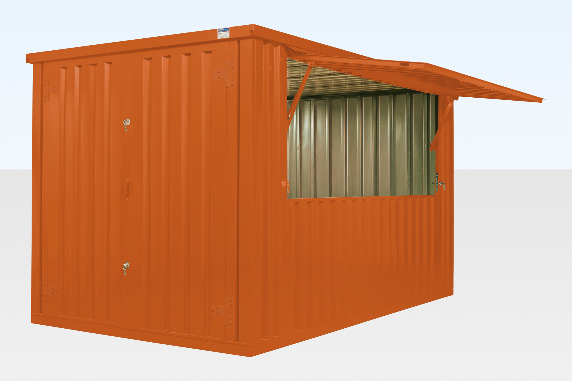 4m flat pack kiosk
