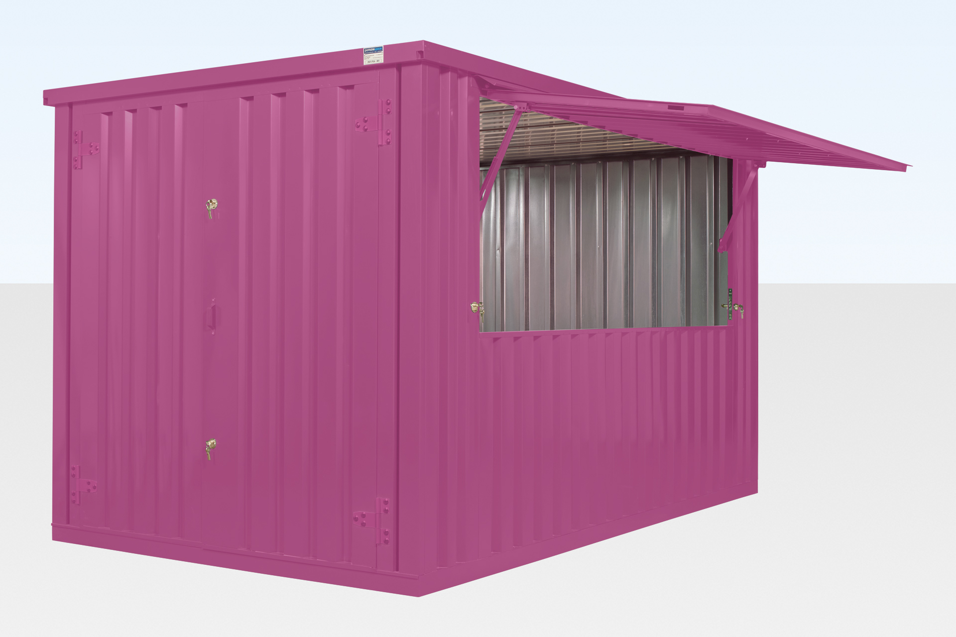 4m flat pack kiosk