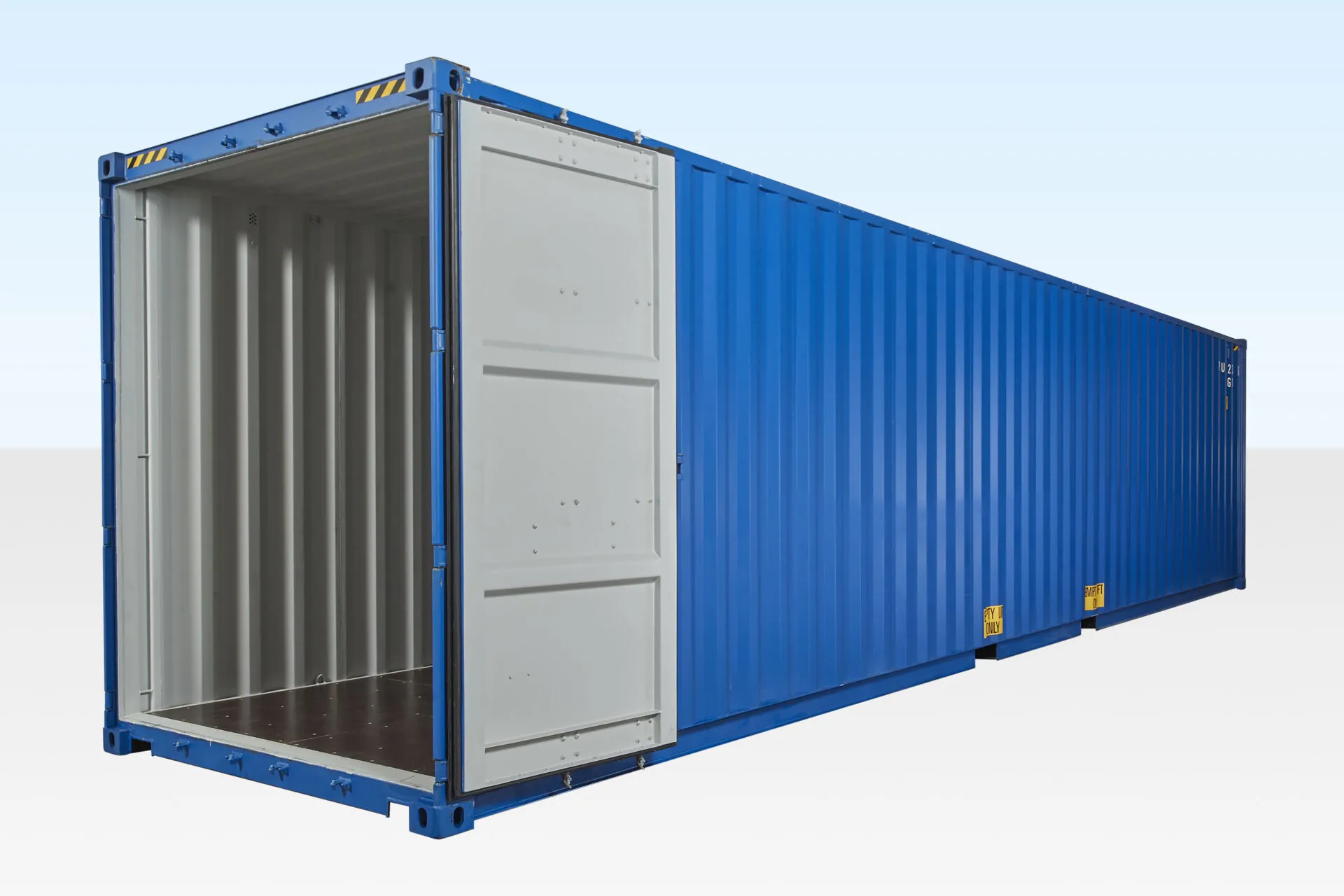 40ft high cube container – one trip (9ft 6″ high)