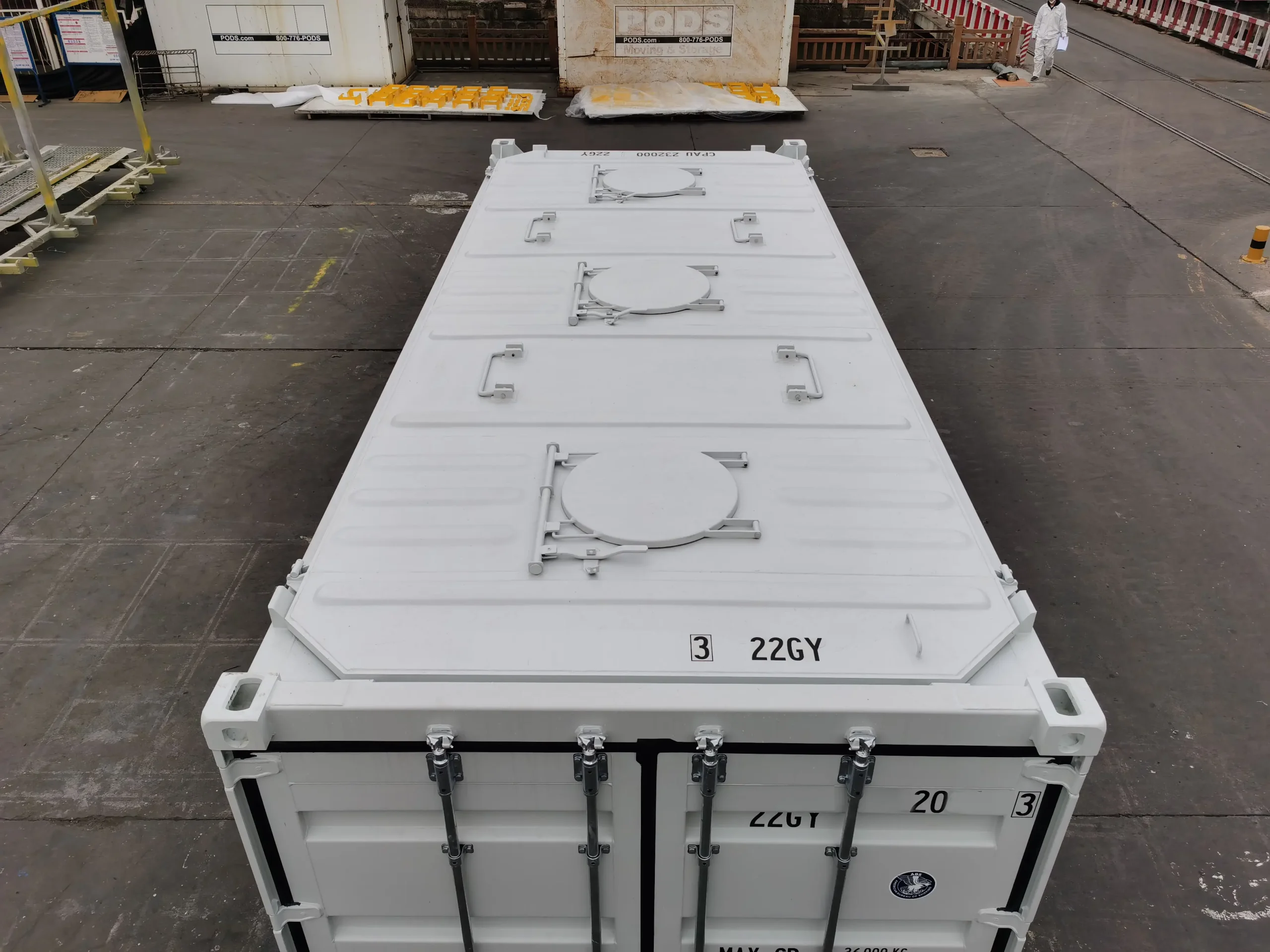 20ft dry intermediate bulk storage container