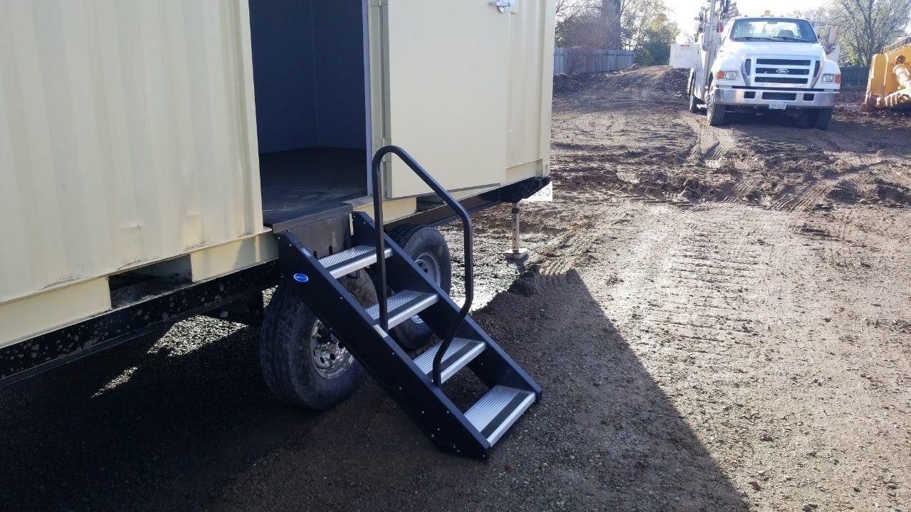 20ft mobile office container with trailer