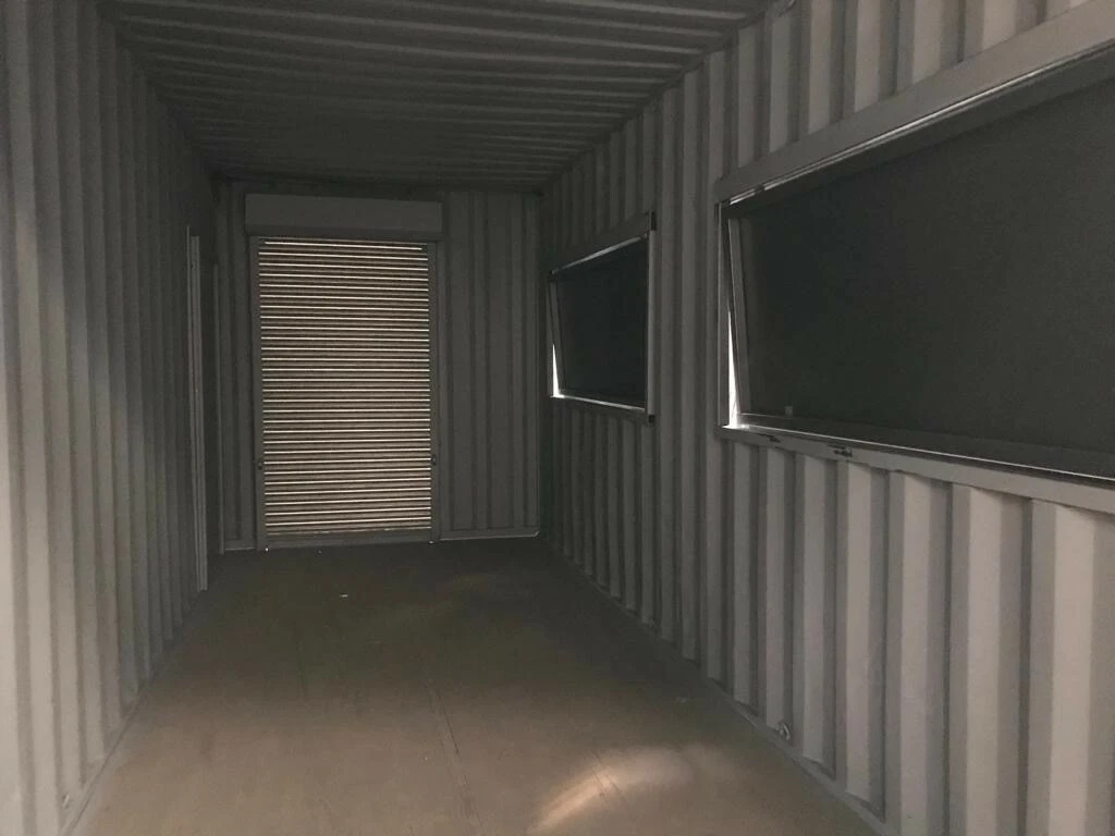 20ft x 8ft cladded food/drink outlet container