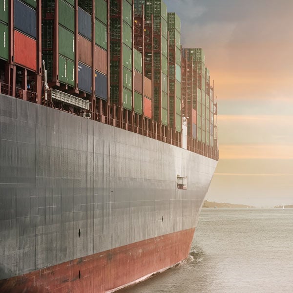 shipping container destination
