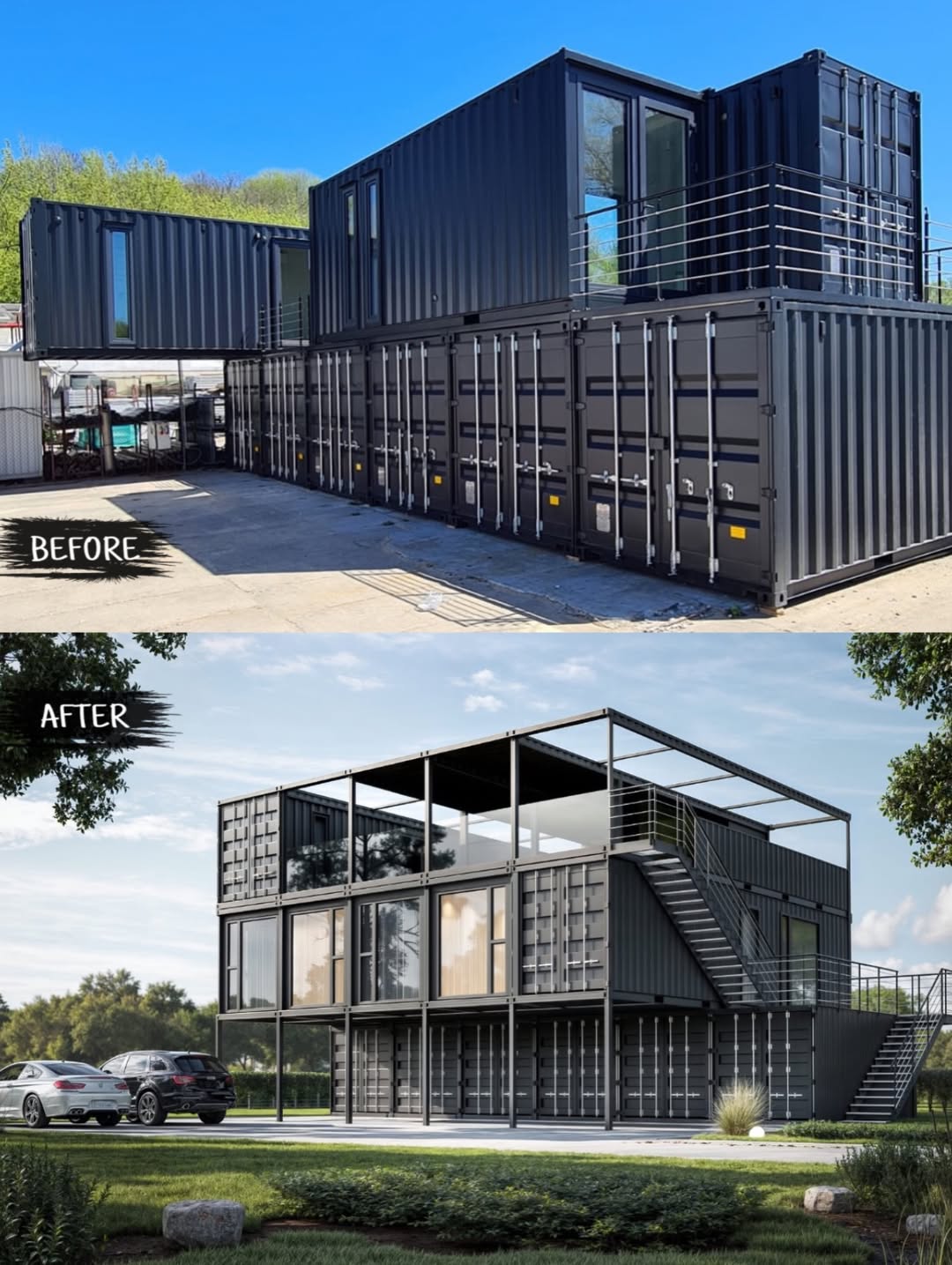 Modular office as an extension - because space should grow with your needs. This project shows h (4)